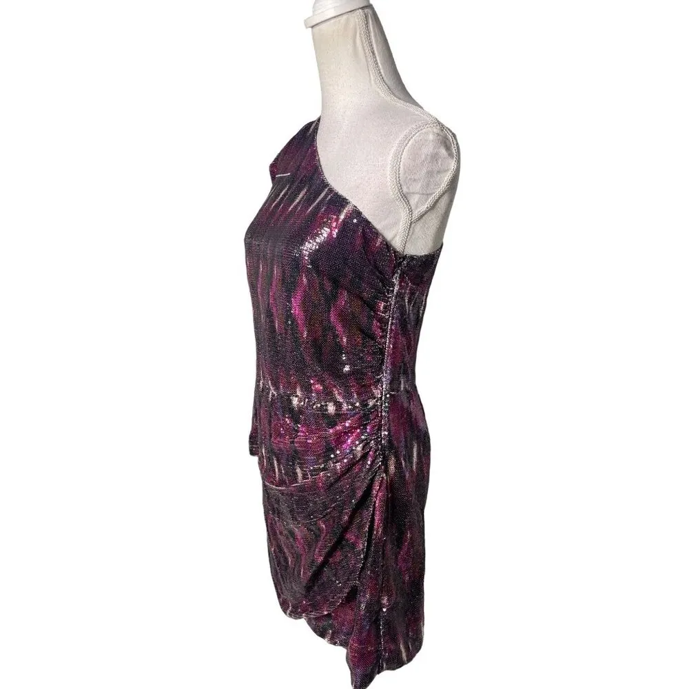 Misa Los Angeles Nova Dress Purple Womens Size Medium - Image 9