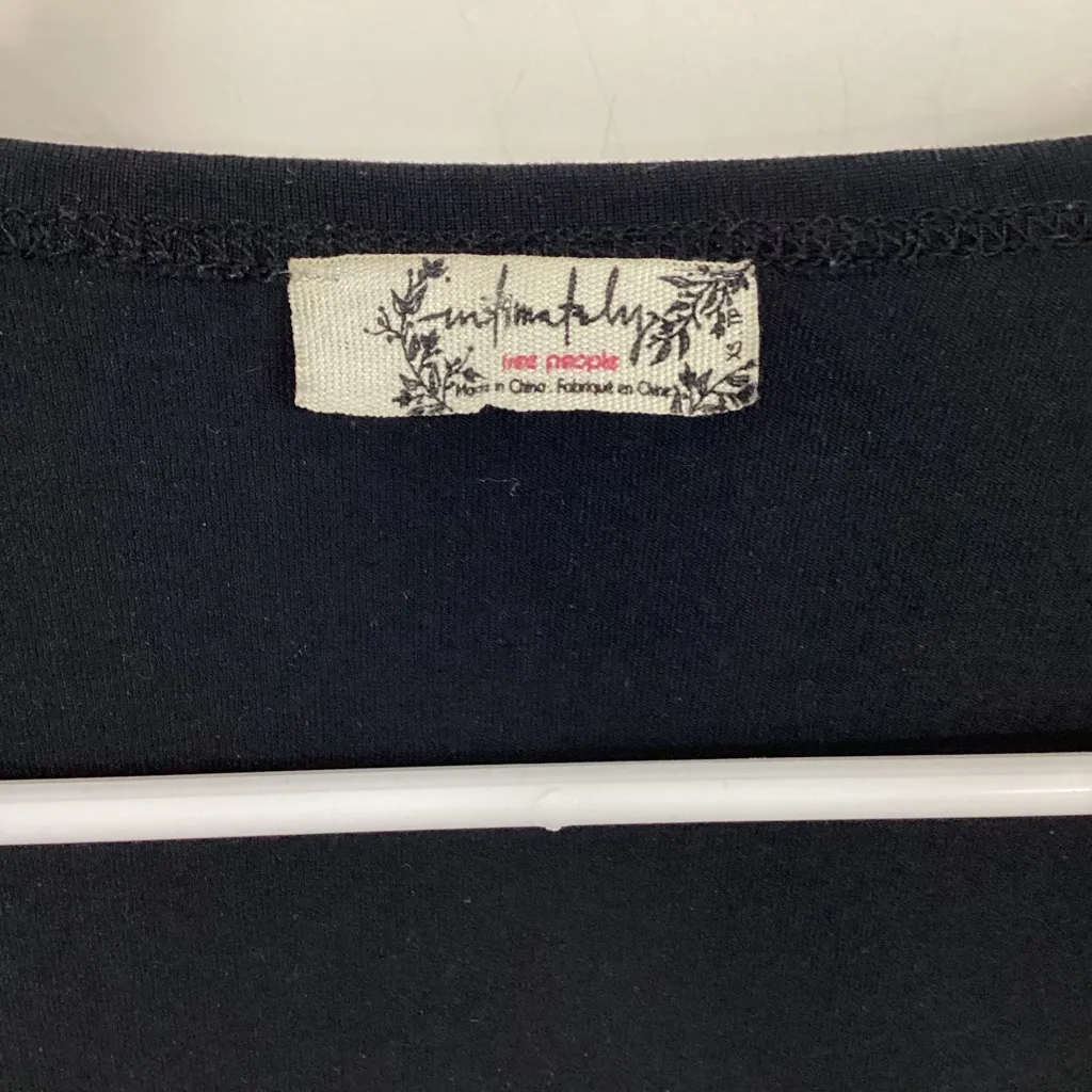 Free People Midnight Black Top - Image 4