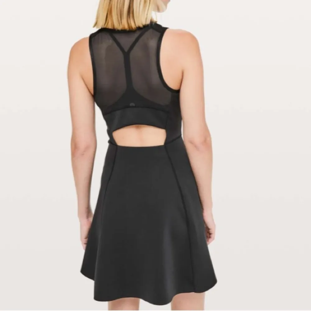 Lululemon 4 Off The Court Dress in Black - Image 2