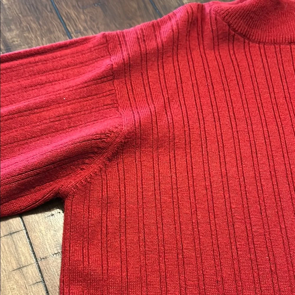 Charter Club Classic Red Knit Sweater - Image 4