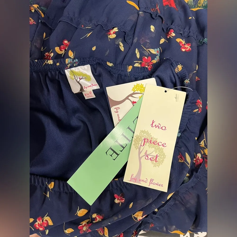 Fig & Flower Two Piece Set - Image 3