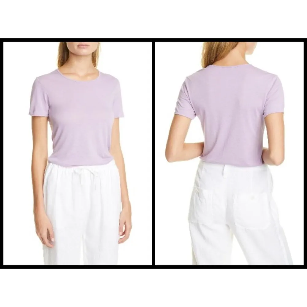 💕VINCE💕 Solid Crew Neck T-Shirt - Cotton/Modal Medium M NWT - Image 6