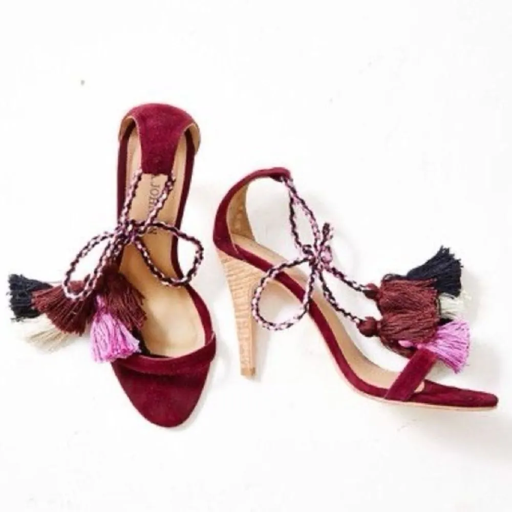 NWOB Ulla Johnson Reina Tassel Heels - Image 3