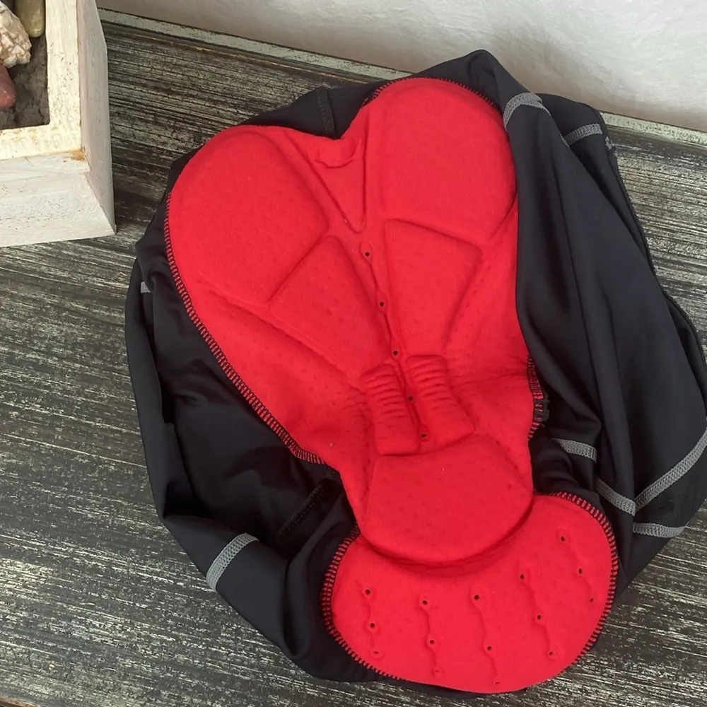 Soukesports Black Gel Padded Seat Bicycle Cycle Athletic Shorts XL - Image 3