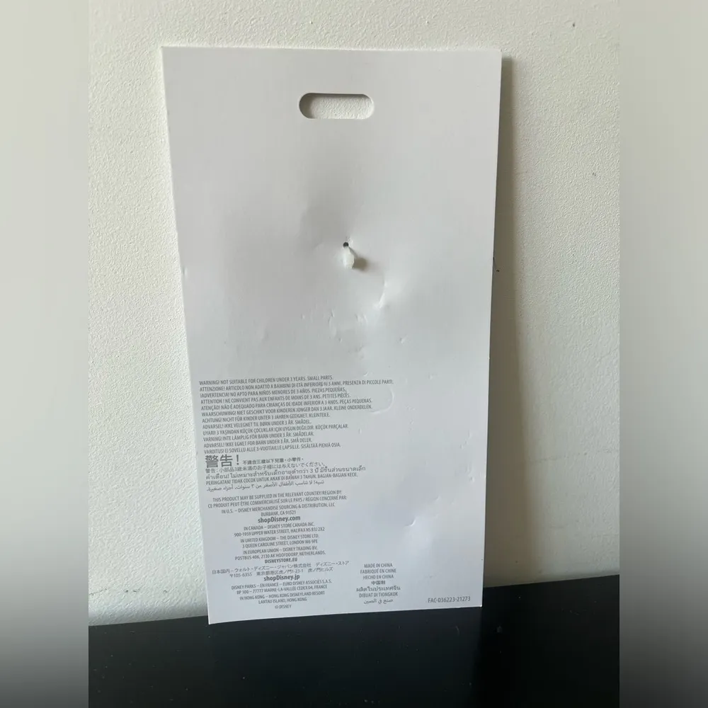 Disney Parks Metal Tomorrowland Keychain Bag Charm Clip - Image 3