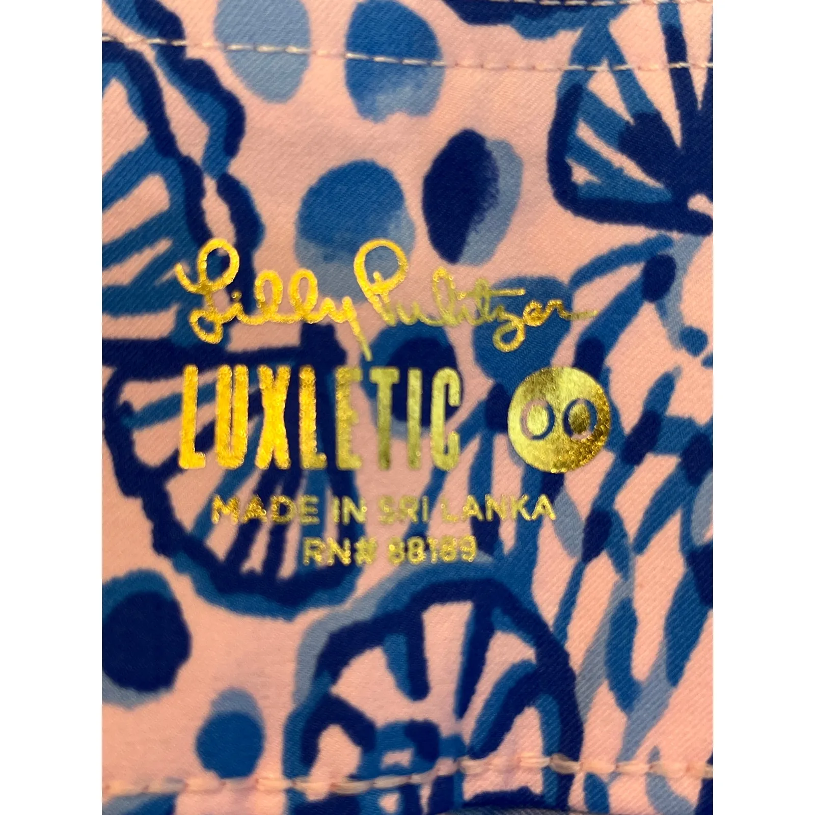 Lilly Pulitzer NEW UPF Luxletic Reid Short Calla Lilly Pink High‎ Tides Size 00 - Image 8