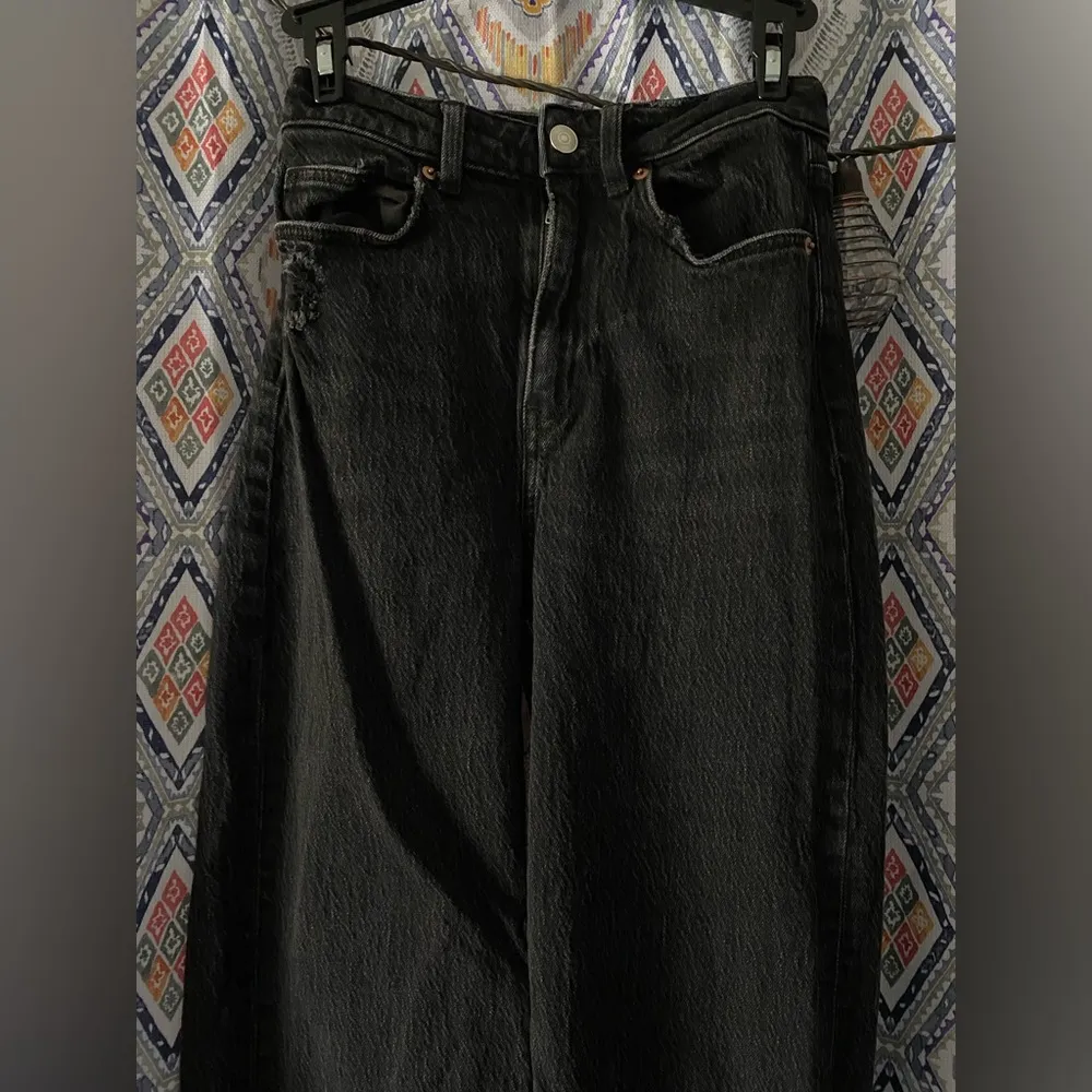 high waisted straight leg jeans - Image 4
