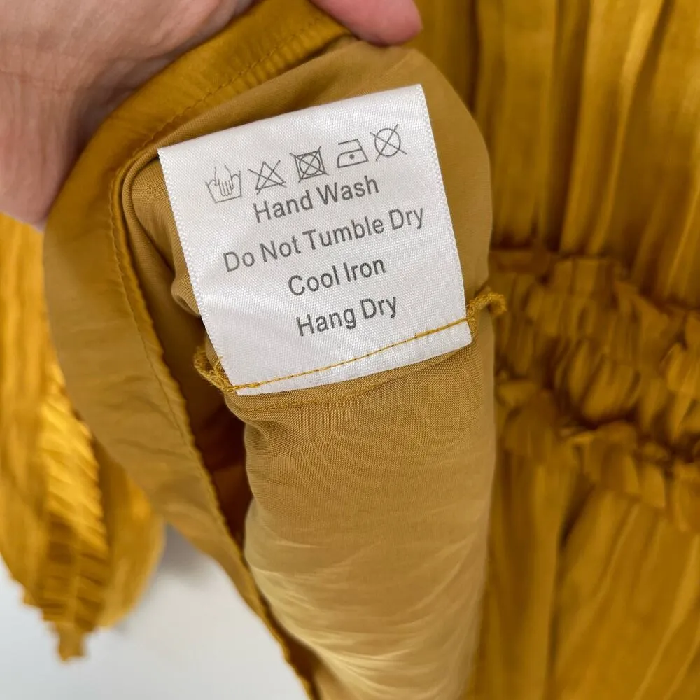 O.P.T. Gold Tianna Ruffle V - Image 10