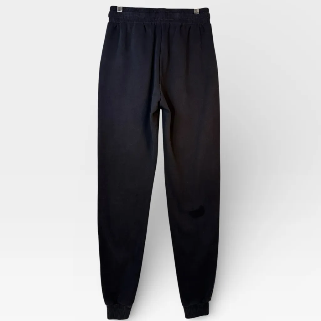 ZYIA Active Black Activewear Joggers Sweatpants w/ Drawstring & Pockets SMALL - Image 2