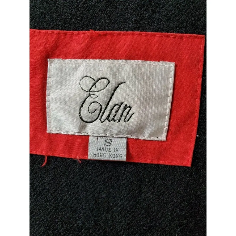 Elan Women's Red 100% Acrylic Long Sleeve Full Zip Front Casual Jacket Size S - Image 9