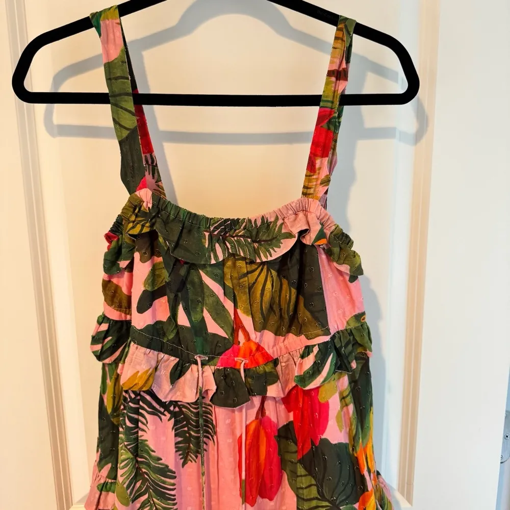 NWT Farm Rio Cocoa Forest Maxi Dress | S - Image 5