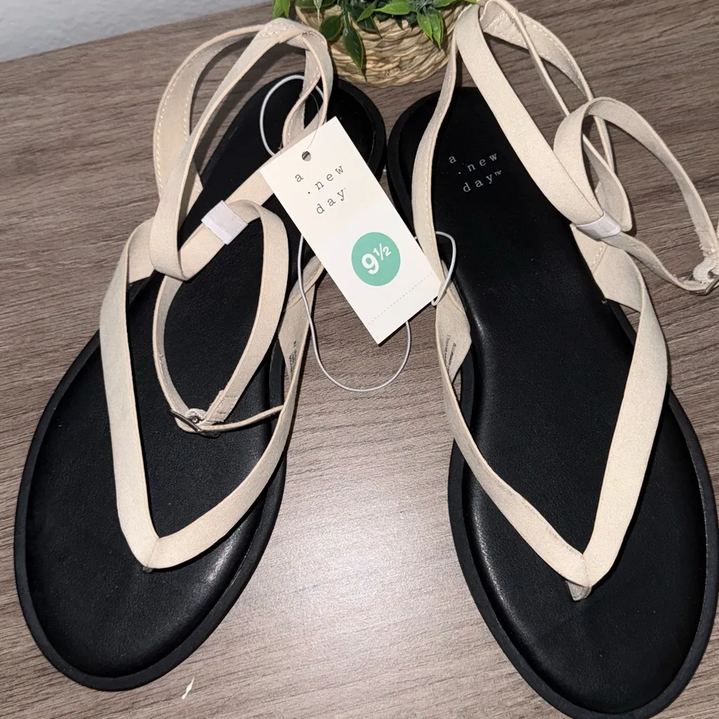 A New Day Women's Tarin Ankle Wrap Thong Sandals - ™ - Image 2