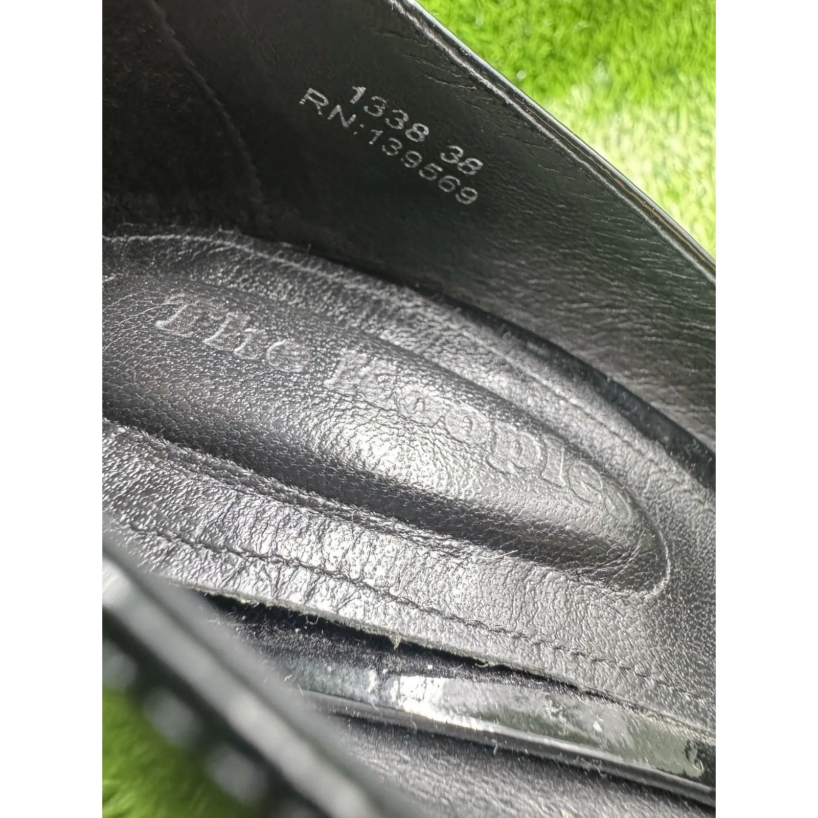 The Kooples Black Leather Pointed Toe Pump Heels Stiletto Shoes Size EU 38 US 8 - Image 11