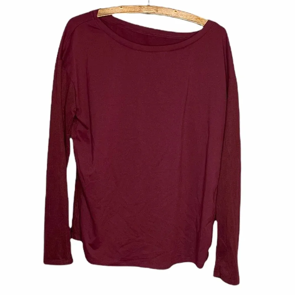 Fabletics Cashel Cinched Long Sleeve Active Top Women’s Size Medium - Image 2