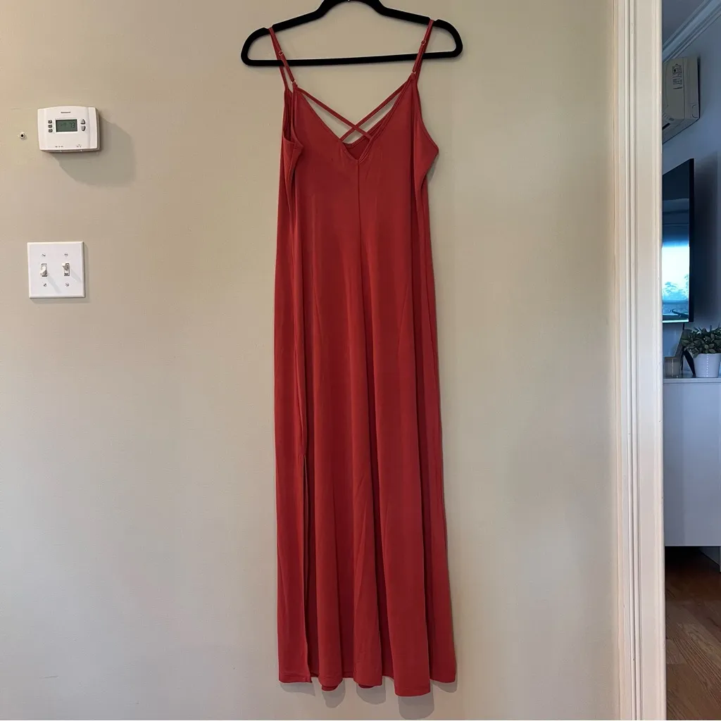 Lush Red Maxi Dress NWT - Image 3