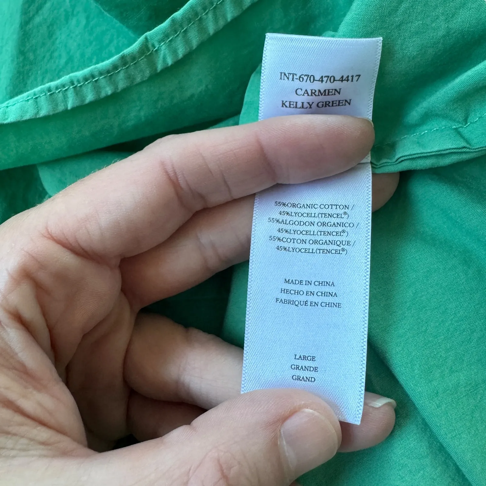 Rails Green Mini Dress - Image 6