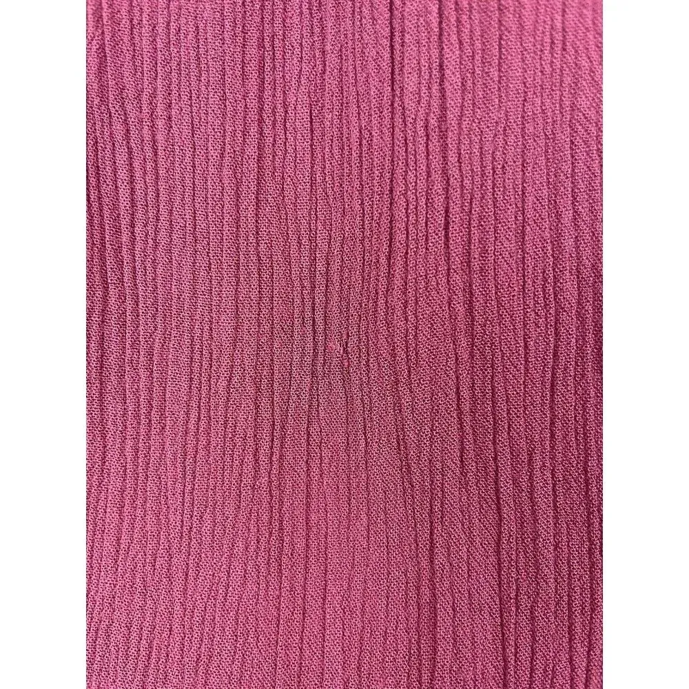 Free People Purple Pink Cold Shoulder Floral Lace‎ Sleeve Gauze Mini Dress - Image 8