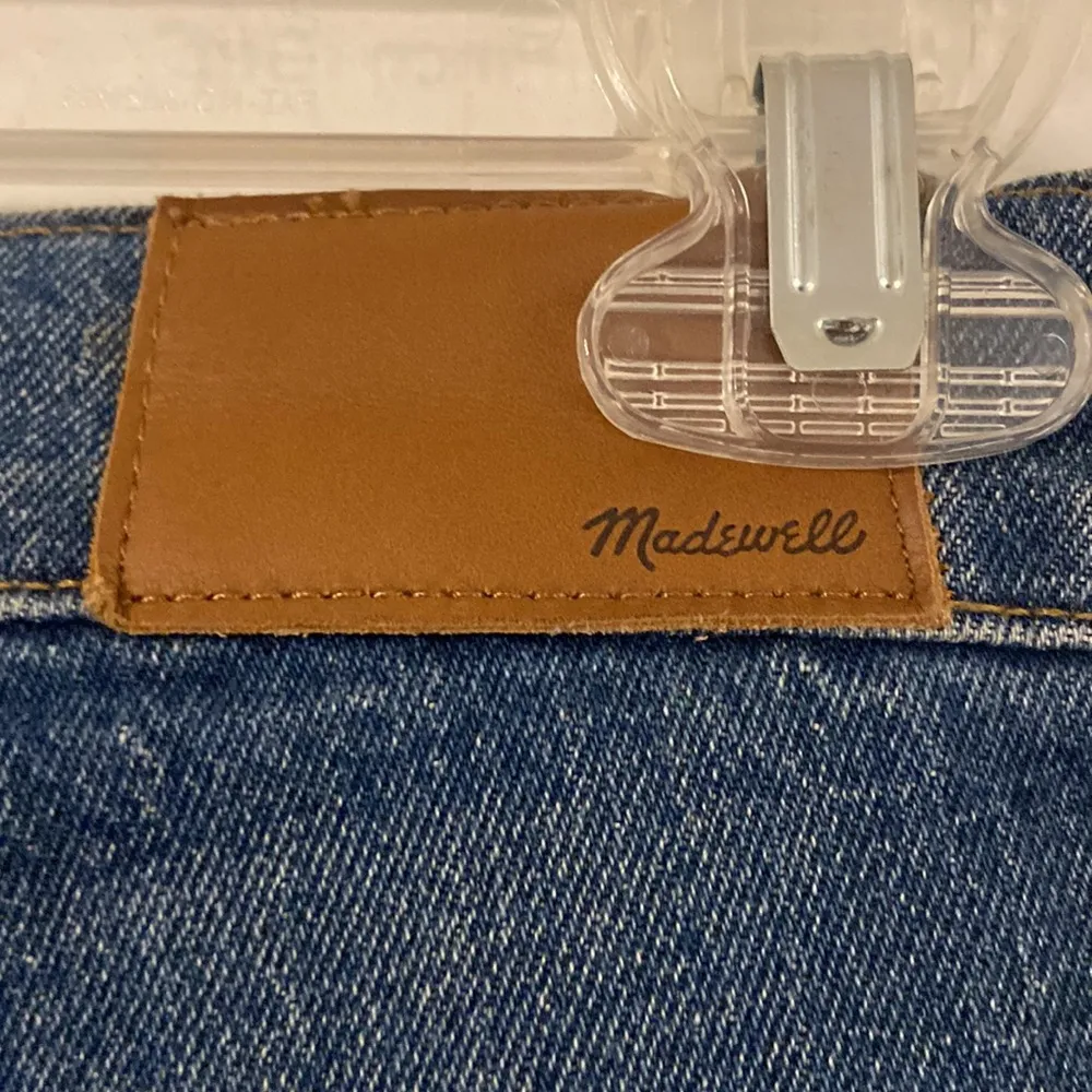 Madewell Indigo Denim Jeans Classic Straight Jean size 26 inseam 25” - Image 4