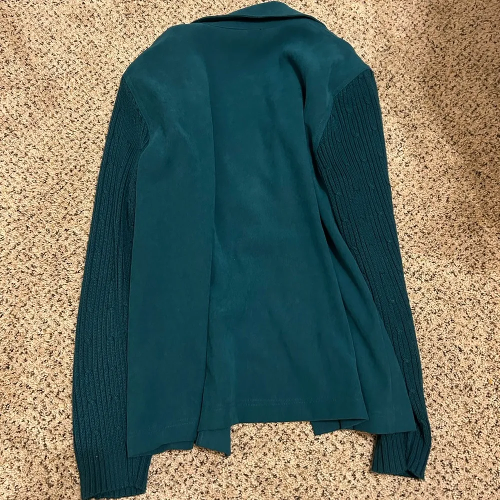 Notations  Teal Petite Jacket - Image 3