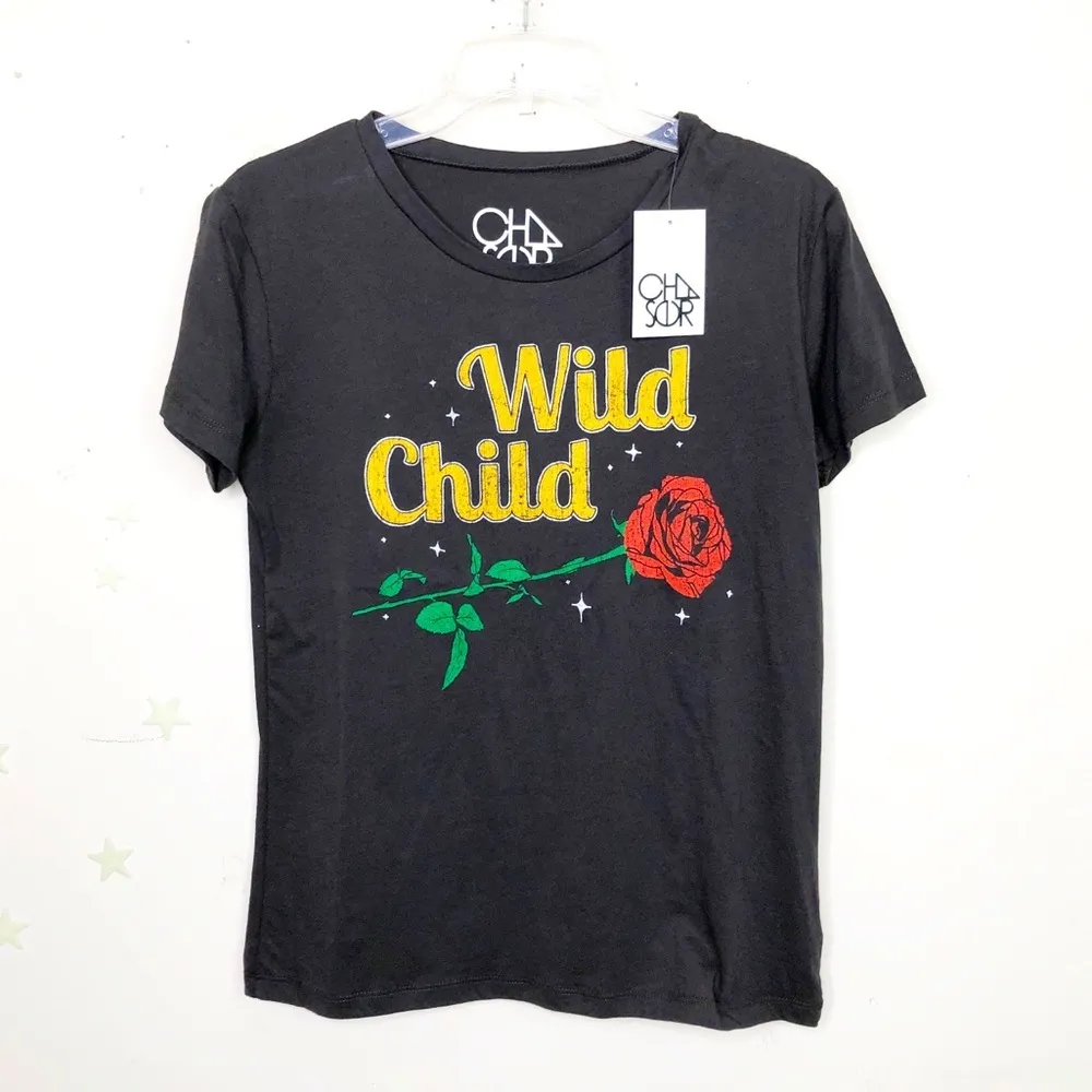CHASER Wild child graphic T-shirt - Image 9