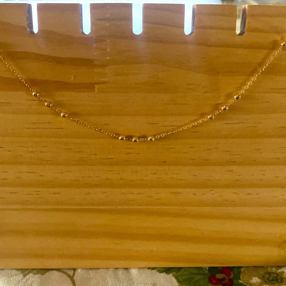 Round Pendant Layered Necklace Multilayer Bobo Dainty Simple Cute NEW - Image 9