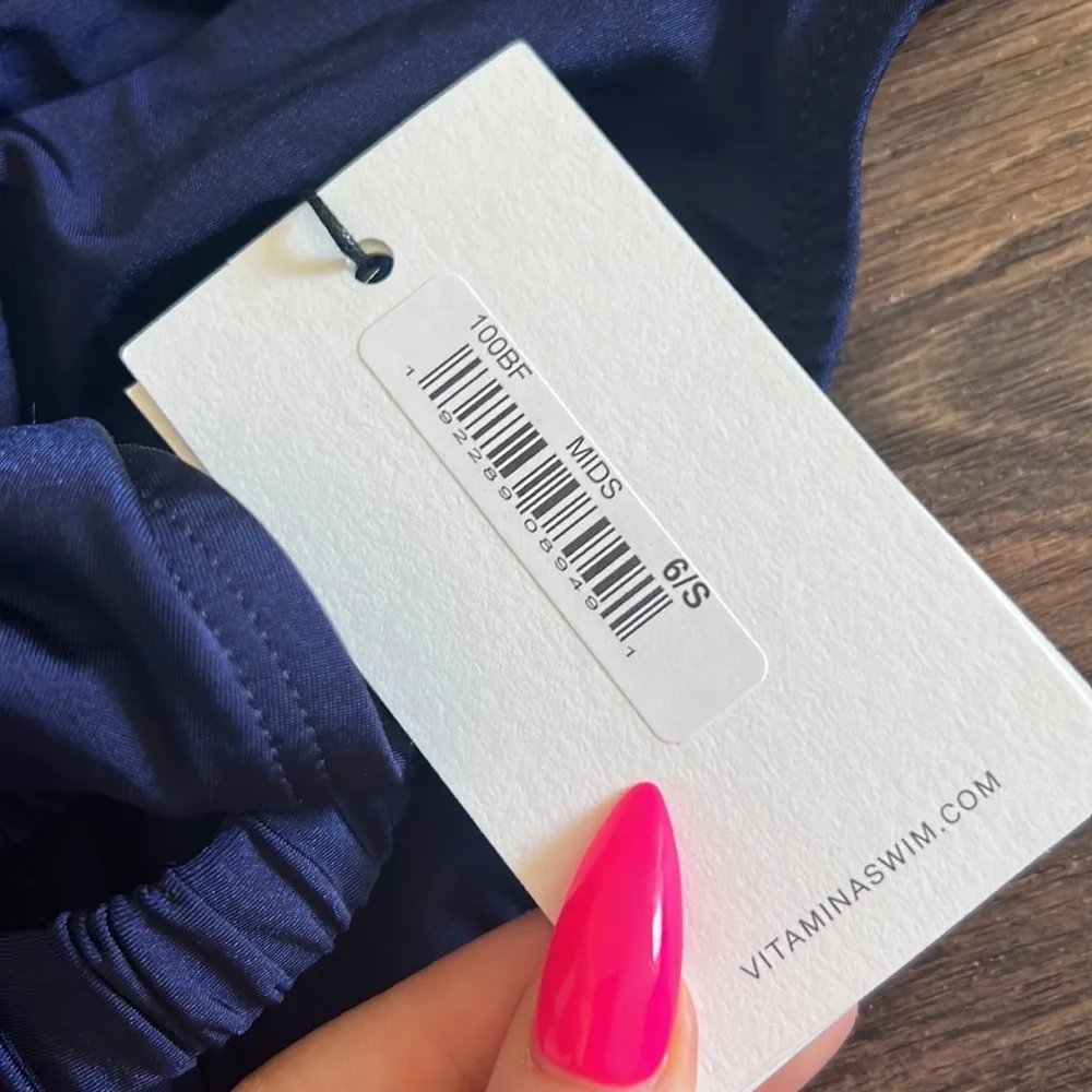 Vitamin A Blue Bikini Bottom - Image 3