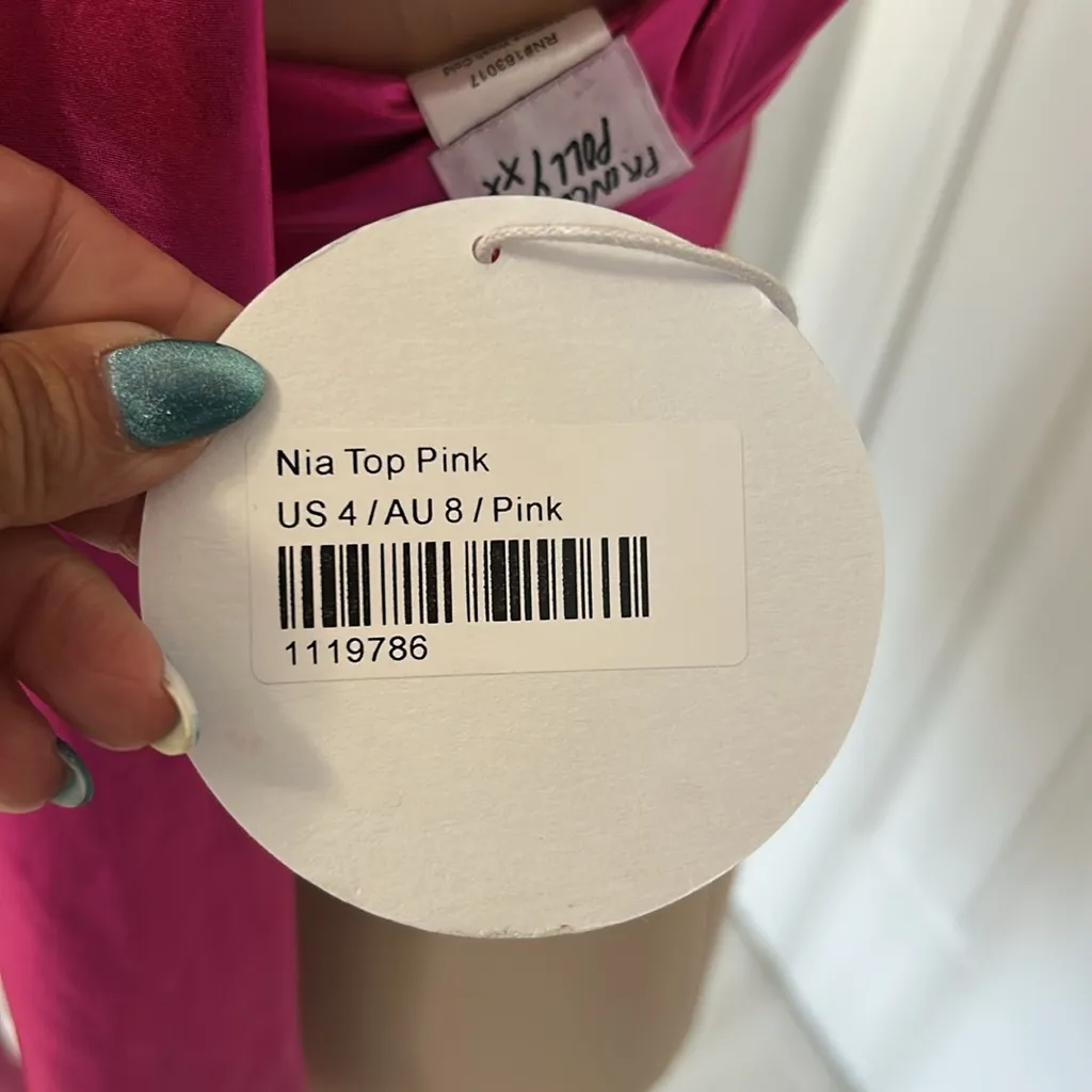 Princess Polly Nia Top Pink - Image 7