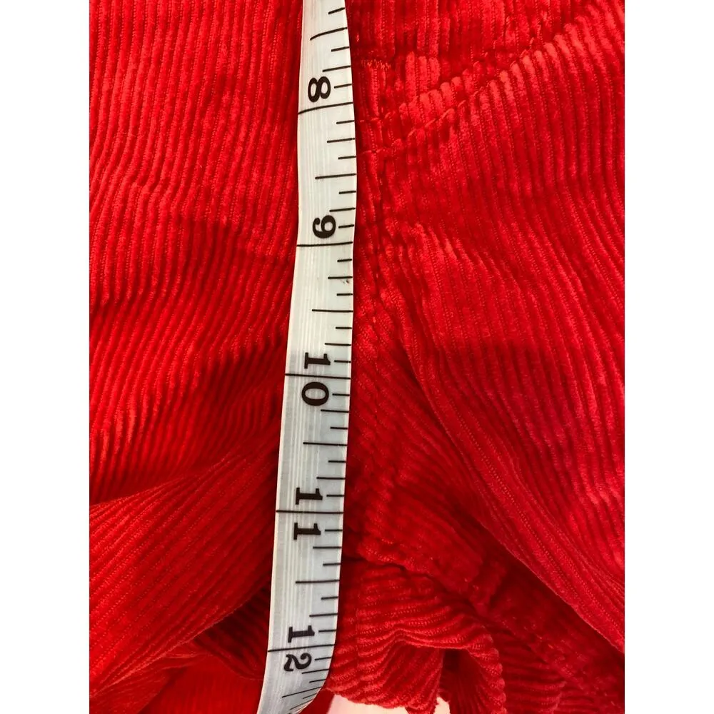 Levi’s ‘94 Baggy Red Straight Leg Corduroys EUC Sz 31 x 31 Cotton Mid Rise Loose - Image 13