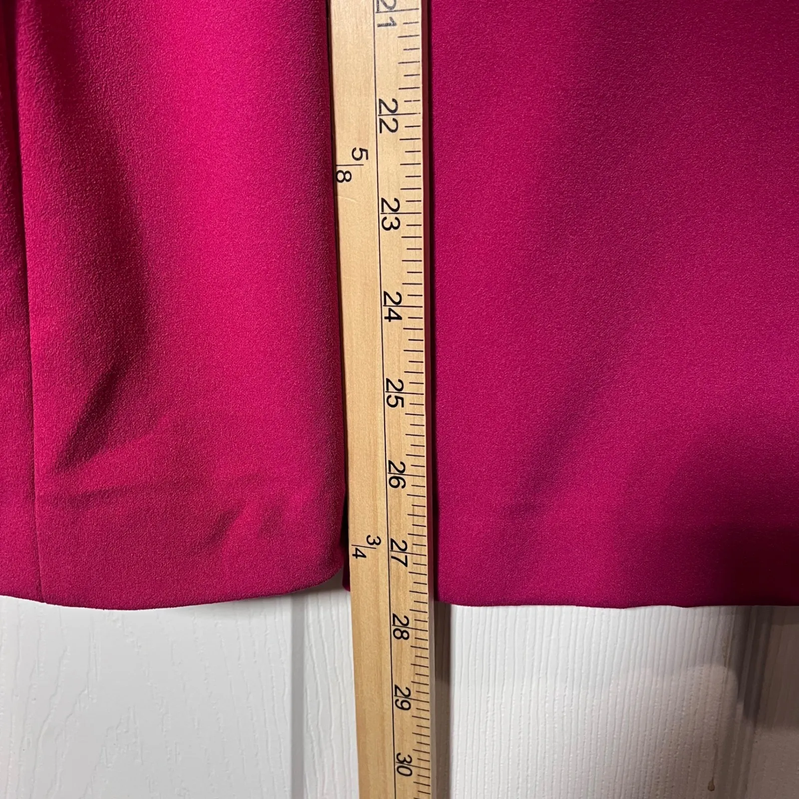 Vince Camuto Women's Strapless Twist Front Jumpsuit Fuchsia Pink Size 10 Elegant - Image 4