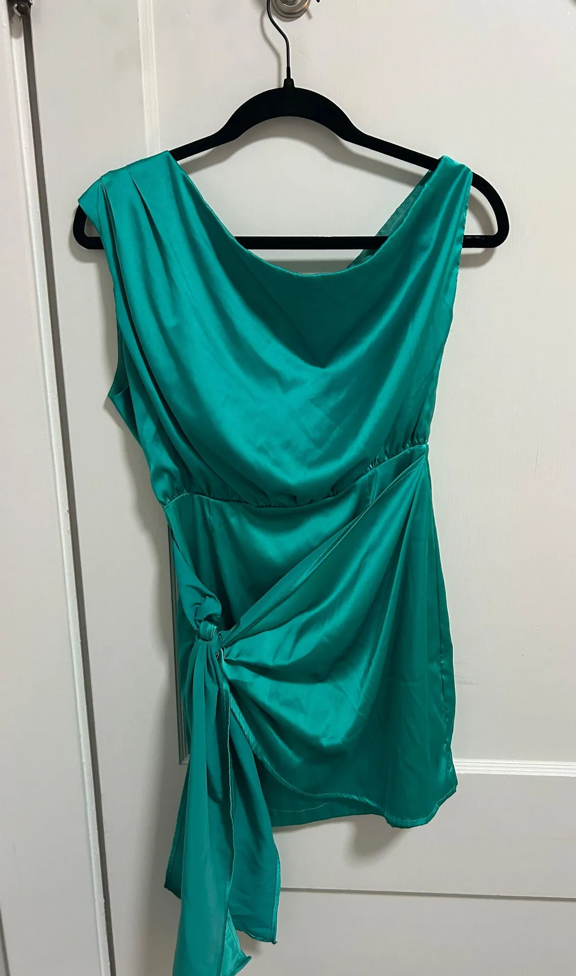 Teal Mini Dress - Image 2