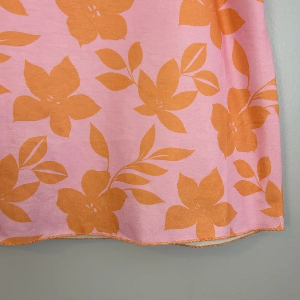 Princess Polly Pink & Orange Floral Mini Skirt Size 4 - Image 8