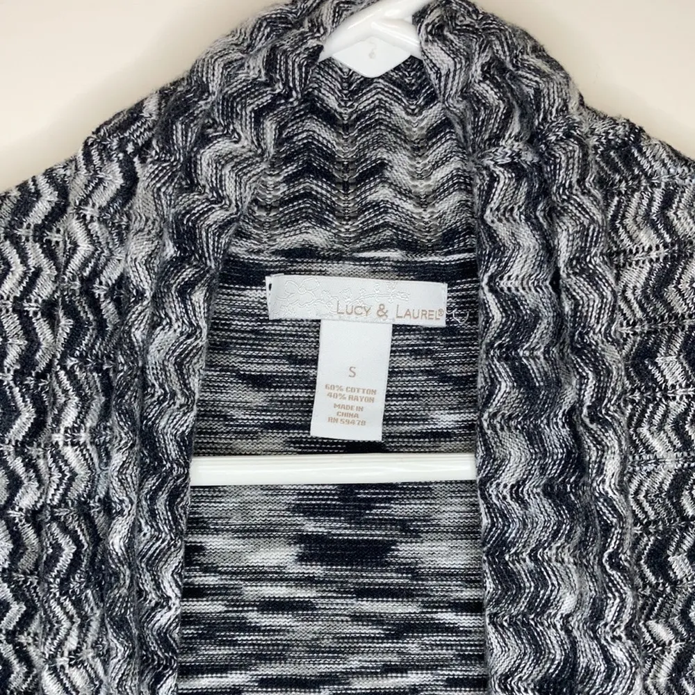 Lucy & Laurel Women’s Long Sleeve Cardigan Size Small - Image 4