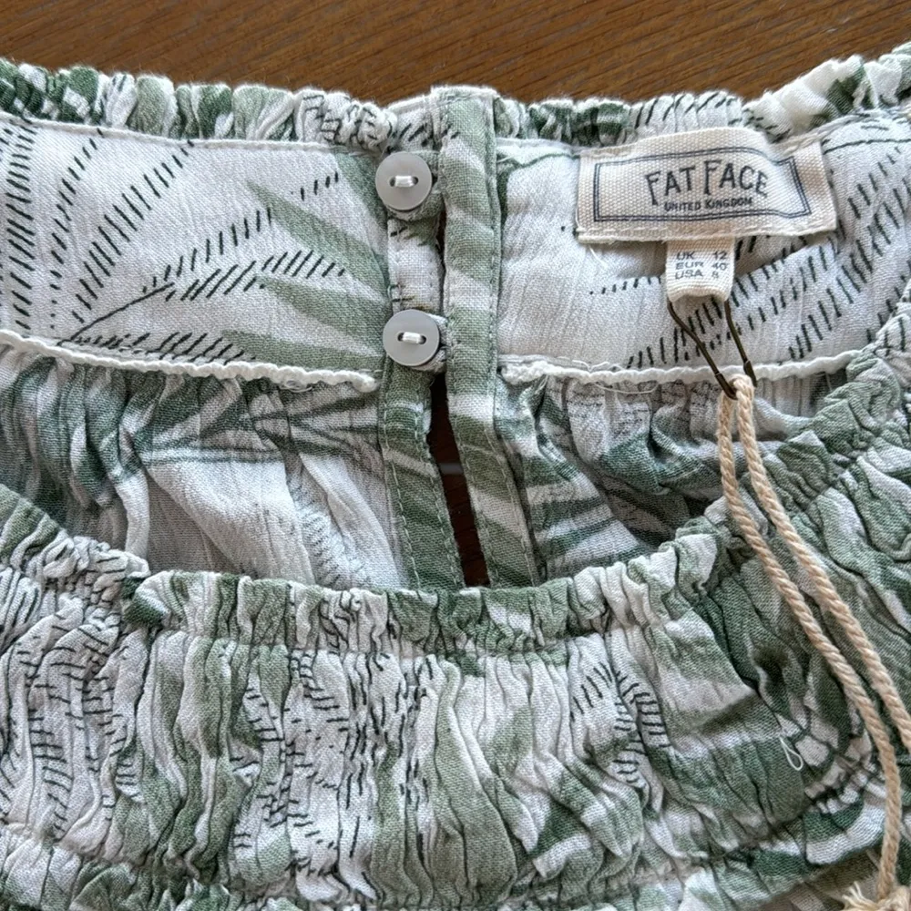 Fat Face Jungle Palms Blouse Size 12 - Image 7