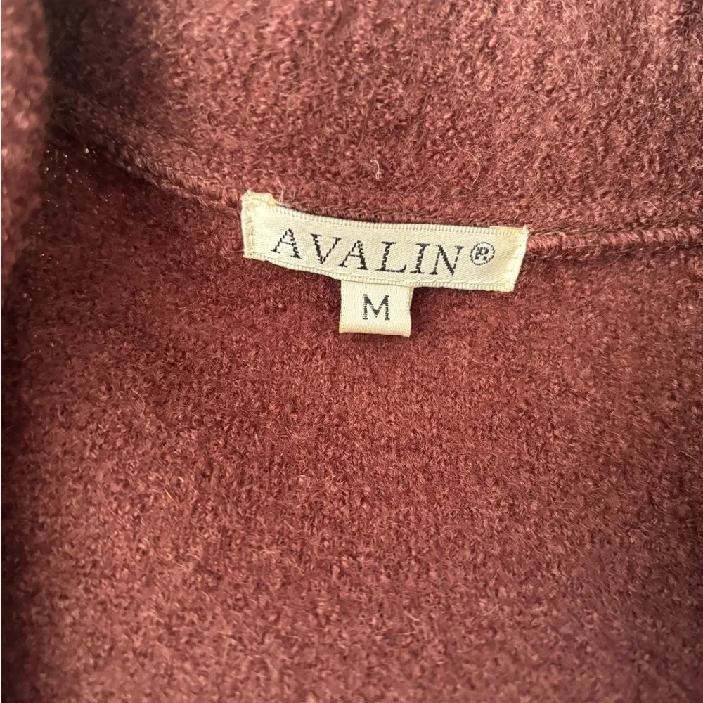 Avalin 100% wool Bubble Sleeve Party Coat Size Medium - Image 3