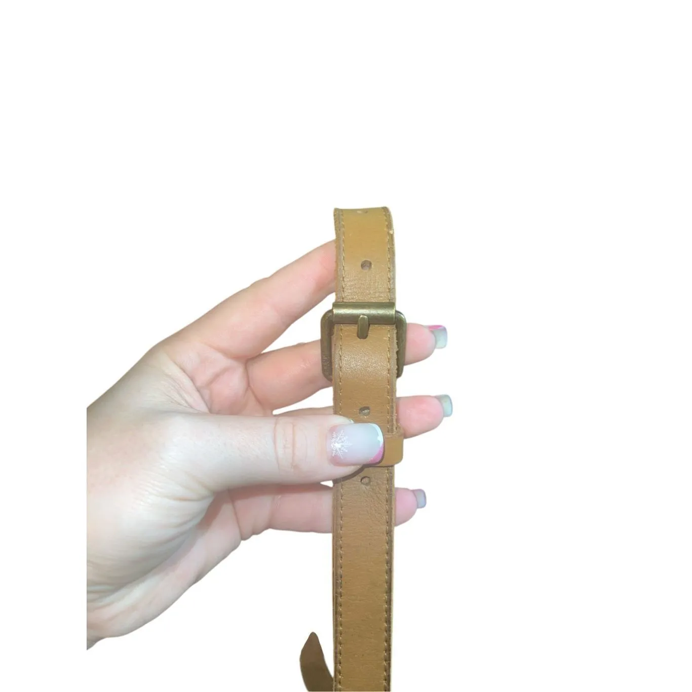 ✨Frye Tan Leather Fanny Pack Waist Sz Medium Belt✨ - Image 5