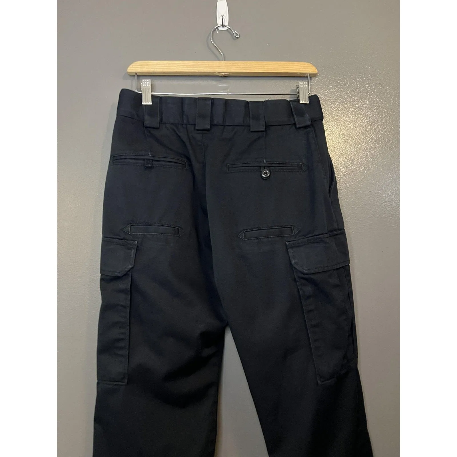 5.11 Tactical Pants Womens 8 Black Cargo Utility Polyester Blend Work Pockets - Image 7
