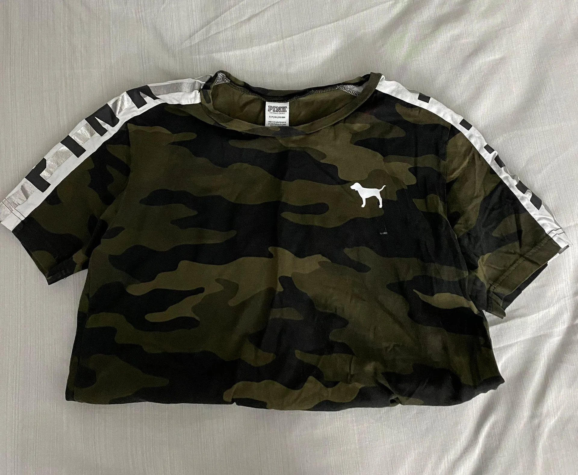 Victoria’s Secret PINK army print shirt  - Image 3