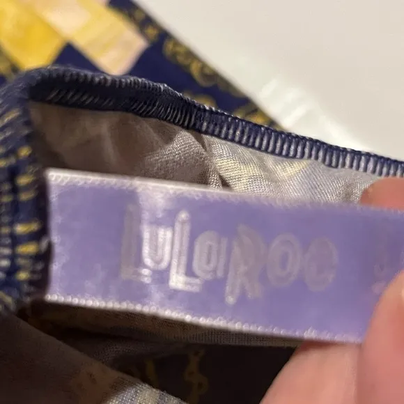 Lularoe X Disney Collaboration Toy Story‎ Leggings Size TC Navy, Yellow, Cream - Image 4