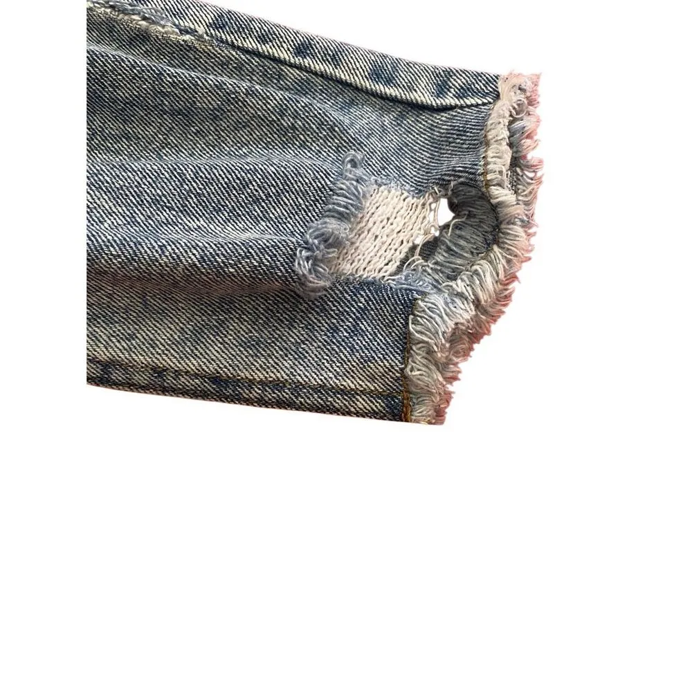Tinseltown Destroyed Distressed Jeans Straight Leg Denim Casual - Image 12