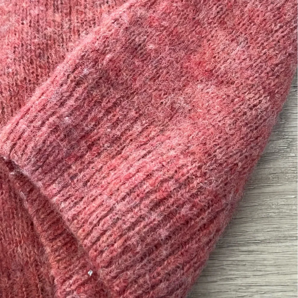 Nation LTD Tessa Baby Alpaca Blend Sweater Hoodie | Geranium Pink | XS - Image 4