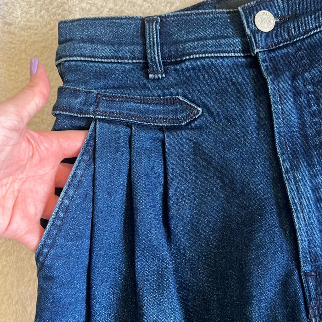 MOTHER The Tabby Tune Up Skimp Jeans Taking Shape Wash Size 27 NWT Blue - Image 10