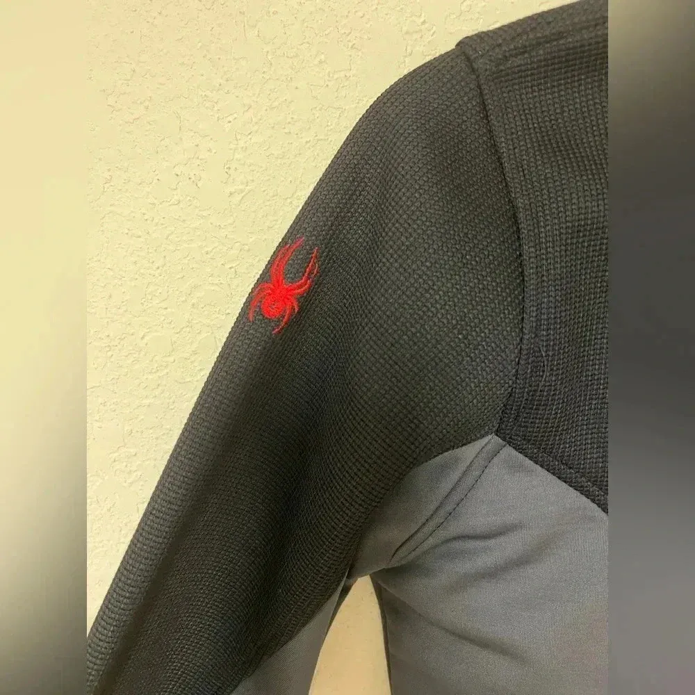 Spyder  Endure Black/Gray Jacket Size M - Image 6