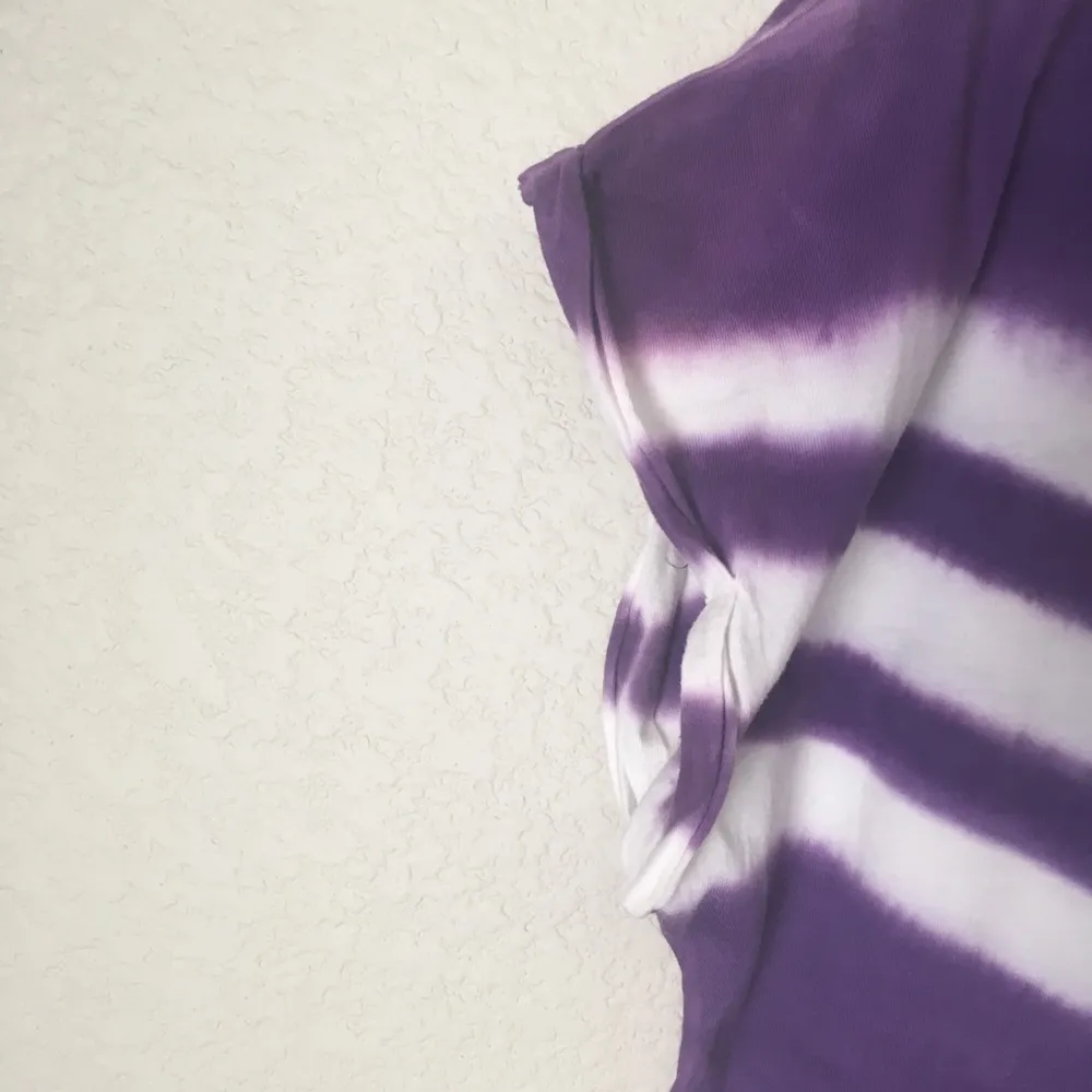 Purple Tie Dye Crop Tee - Image 6