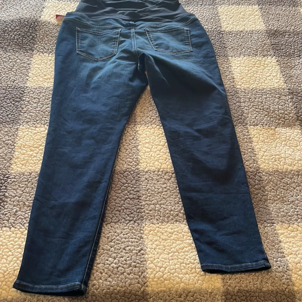 New Isabel Maternity Dark Skinny Jeans Size 12 or 31R NWT - Image 9