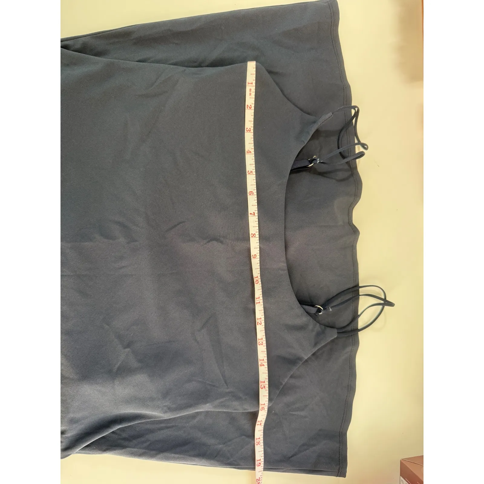 Abercrombie Fitch Navy Spaghetti Strap Mini Dress Athletic Workout Tennis Size M - Image 7