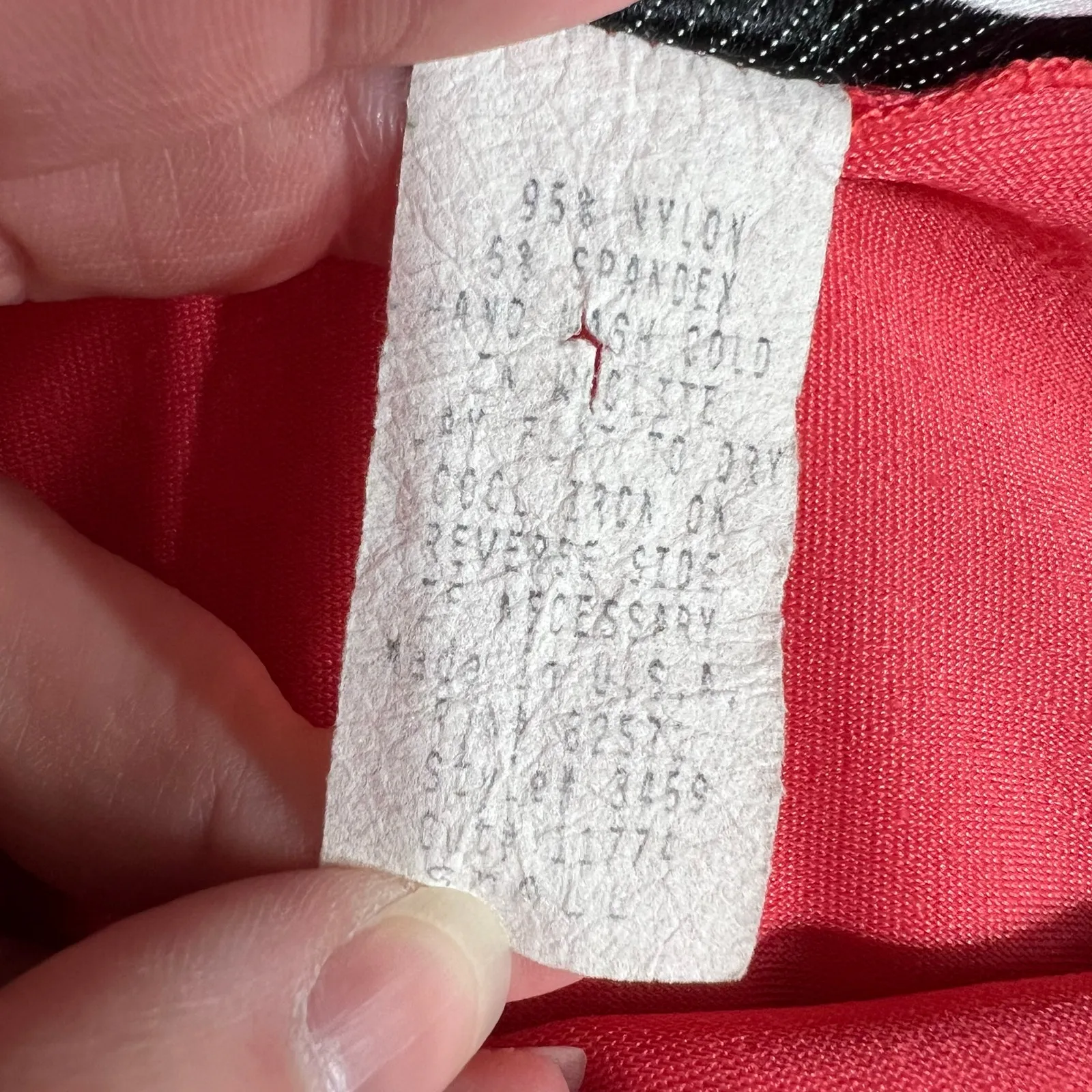 Vintage Necessary Objects Womens Blouse Shirt Top Boat Neck Slim Fit Coral Small - Image 8