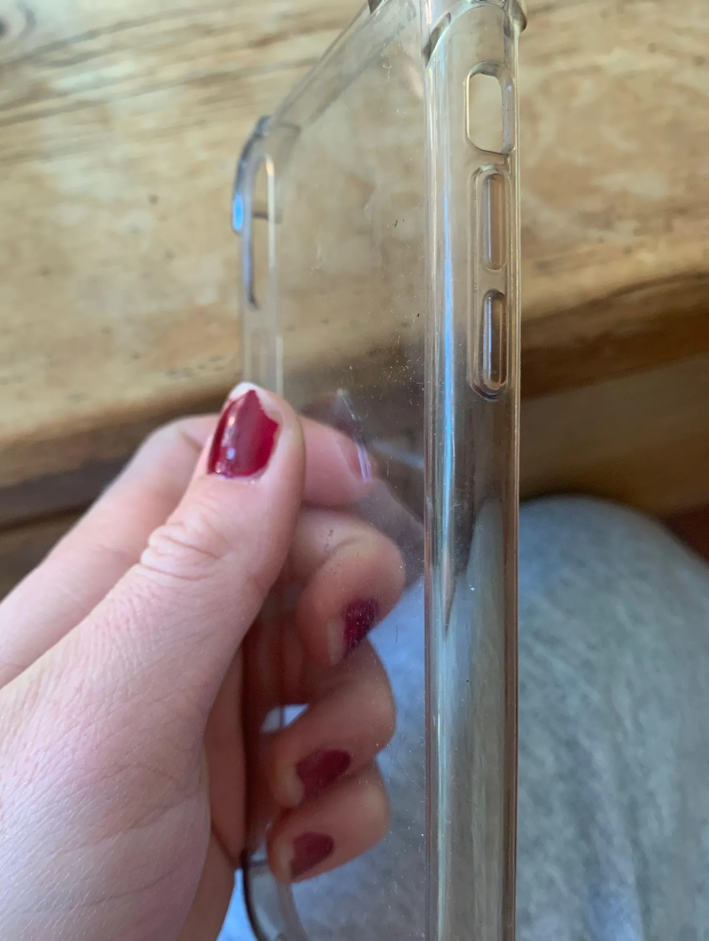 Clear iPhone XR Phone Case - Image 3