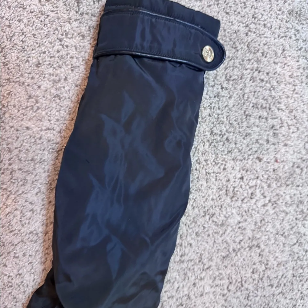 Rocawear ArcticBlast Puffer Parka w/ Fur Hood & Rhinestone Winter Ski Black M - Image 14