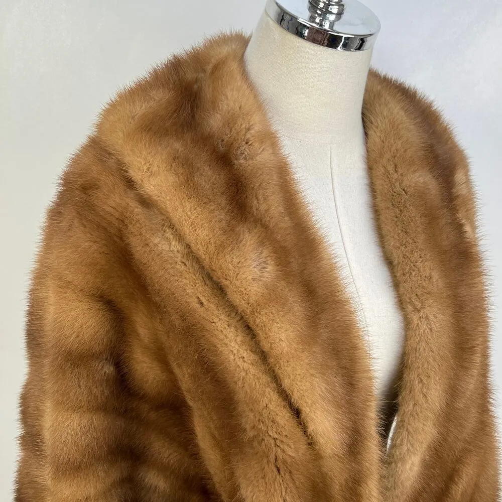 Vintage Fur Sam Ratner Stole Brown Size undefined - Image 2