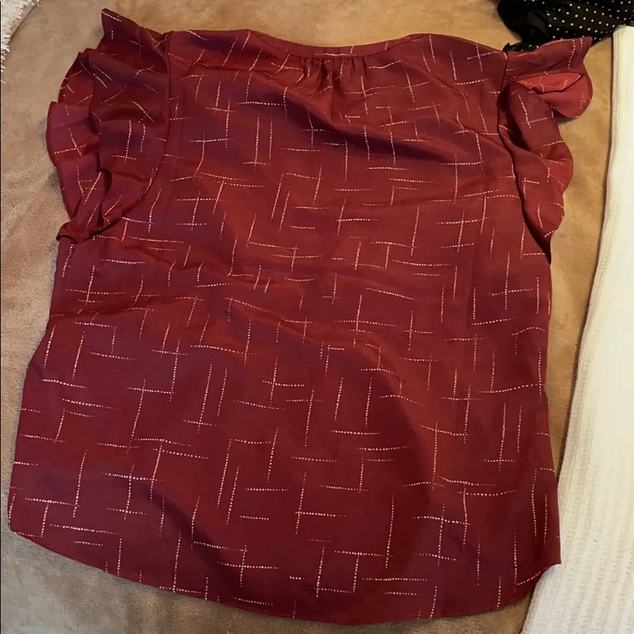 Joie short sleeve blouse small - Image 6